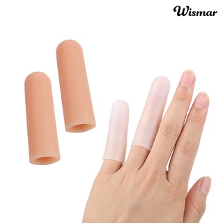 [Hàng mới về] Cặp Vỏ Bọc Bảo Vệ Ngón Tay Bằng Silicon Mềm Dưỡng Ẩm Giảm Đau Tiện Dụng