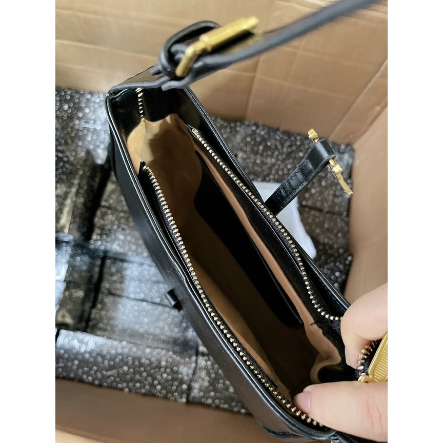 Túi YSSL xách kẹp nách da trơn hàng fullbox