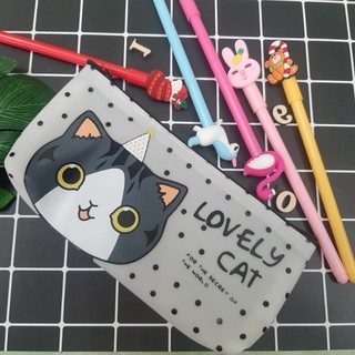 [SIÊU RẺ] Combo Túi mèo + 5 Bút cute