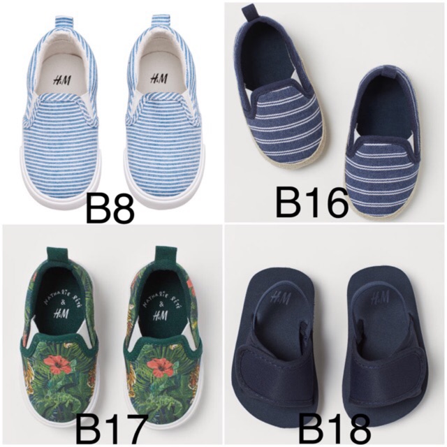 [SẴN-1/2]Giày HM Kid Boy vợt sale Authentic - Giày bé trai [Ảnh shop chụp]