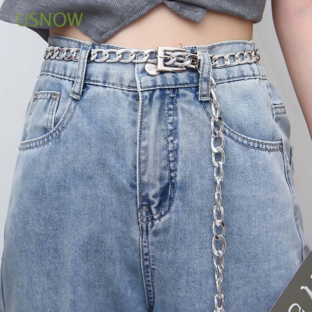 Dây Xích Đeo Hông Bằng Hợp Kim Phong Cách Âu Mỹ Thời Trang Quyến Rũ Cho Nữ