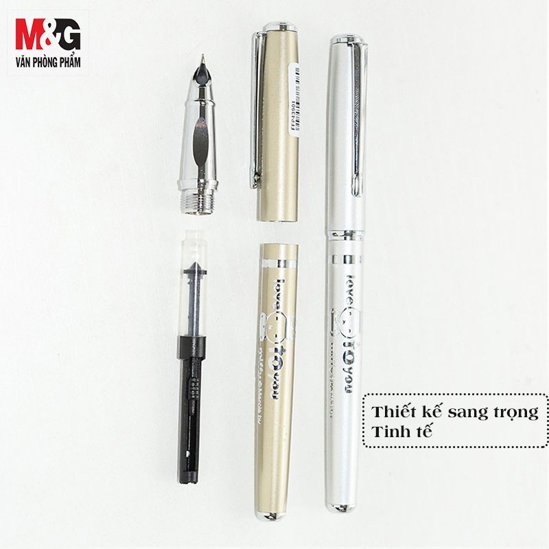 Bút máy ngòi trơn / Bút luyện chữ đẹp FFP43901 - Ngòi Hợp kim nguyên bản, mực ra đều, nhanh khô, nét chữ rõ ràng
