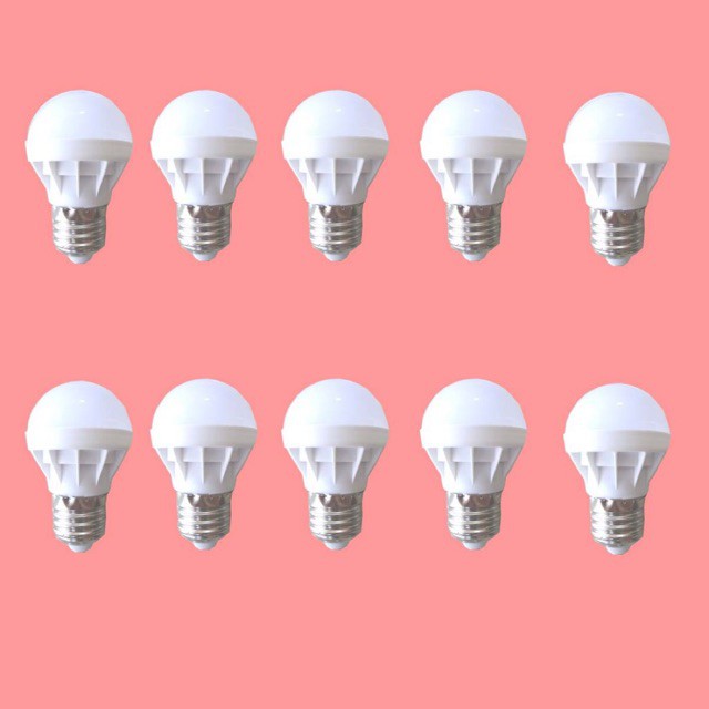 COMBO 10 BÓNG NẤM 3W E27