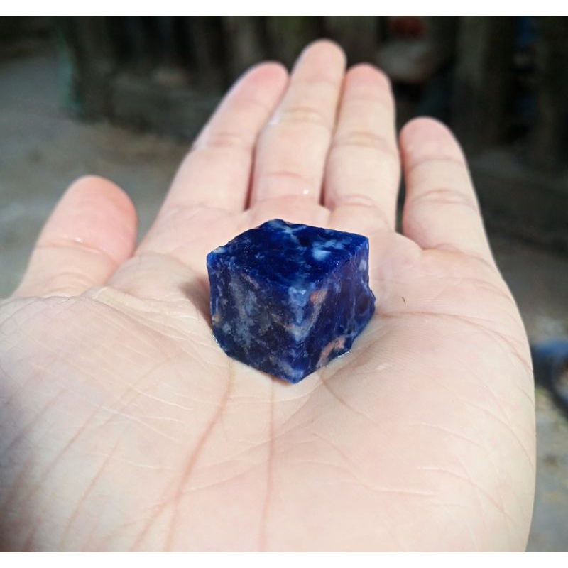 Viên đá thanh tẩy xanh Sodalite
