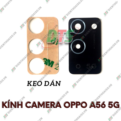 Kính camera oppo a56 5g kèm keo dán