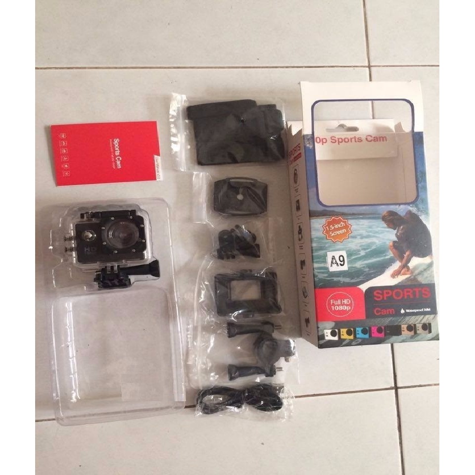 Camera hành trình phượt chống nước dành cho xe máy tặng kèm thẻ nhớ chuyên dụng MicroSD 16GB | BigBuy360 - bigbuy360.vn