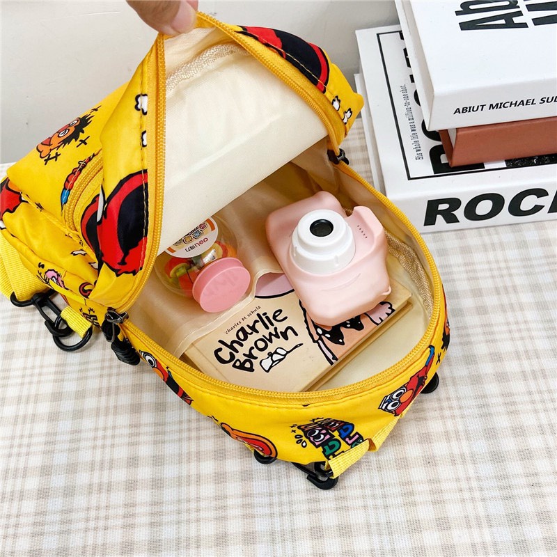 Balo họa tiết mẫu mới dành cho bé, cặp siêu nhẹ, chống thấm nước - Hàng Quảng Châu Cao Cấp (2813)