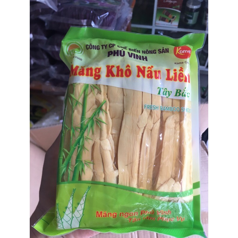 Măng khô nấu liền Phú Vinh 300gr, đặc sản Tây Bắc