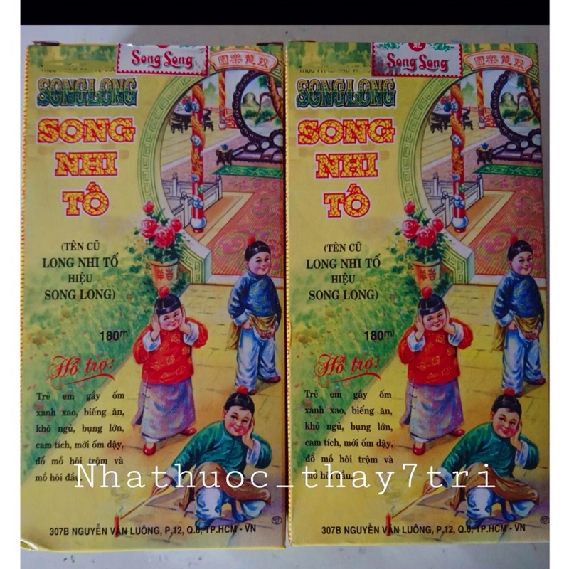 Song Nhi Tố - Chai 180 ml