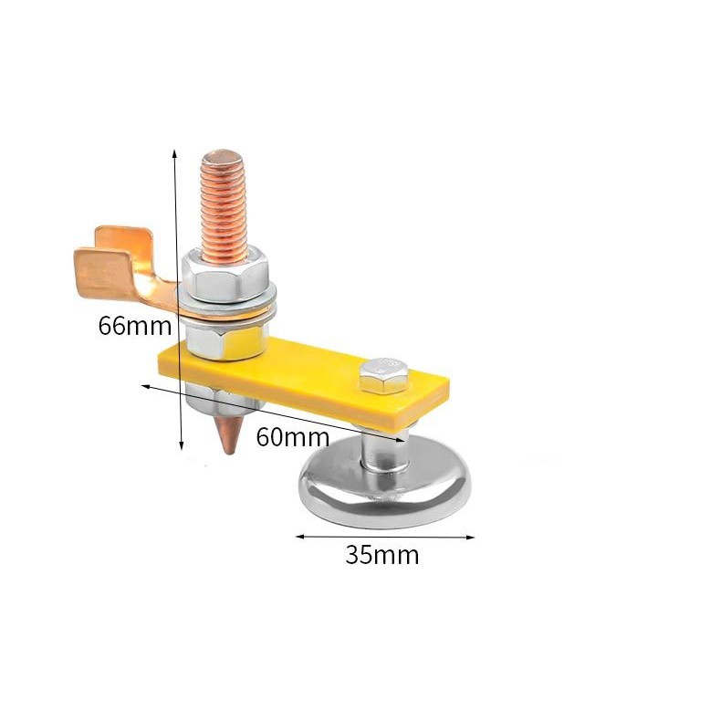 Kẹp mát nam châm lực hút mạnh dễ dàng sử dụng, kẹp mát hàn nối đất dụng cụ hỗ trợ hàn chuyên dụng