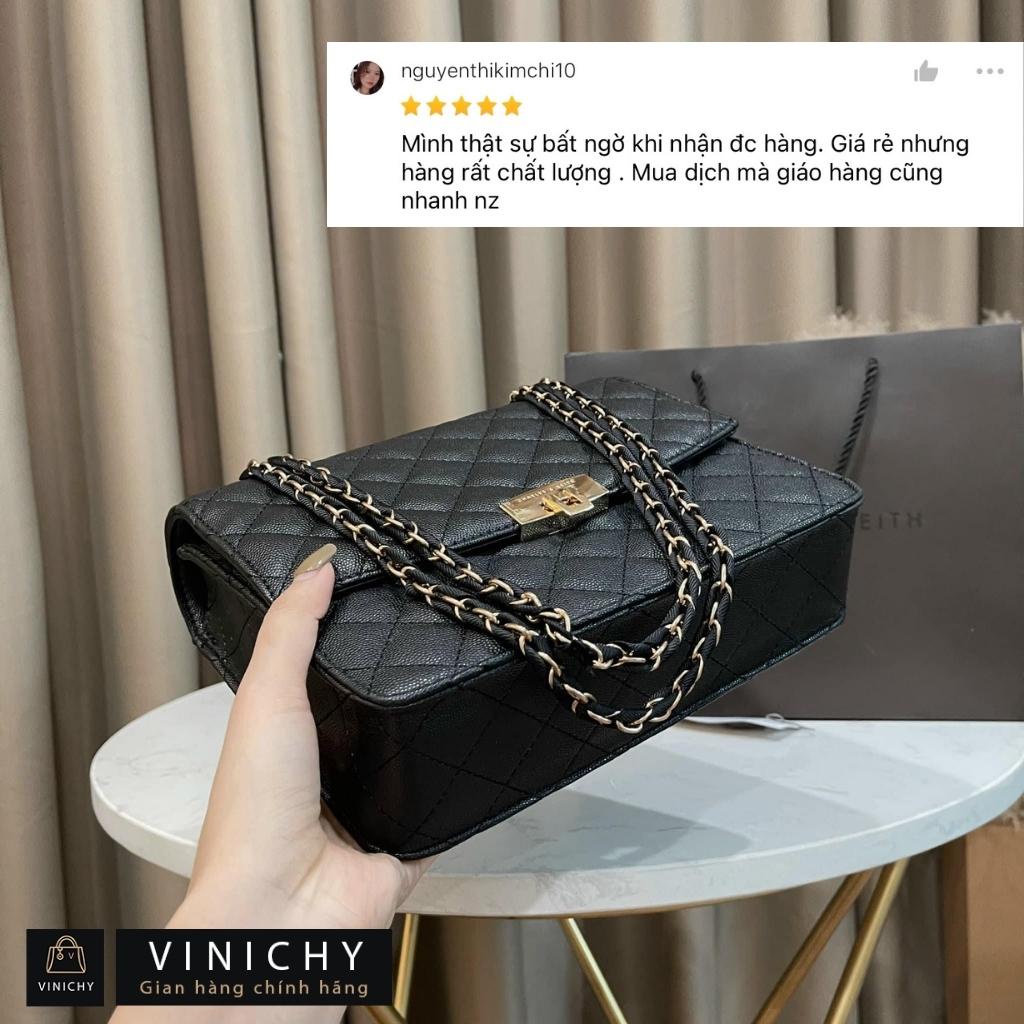 Túi xách nữ đeo chéo, đeo vai, túi cnk đi chơi, đi học VINICHY, da đẹp, thời trang cao cấp size 24cm HA115