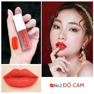 💄💄MIA SON KHÔNG CHÌ - CHÍNH HÃNG 💄#2ĐỎ CAM