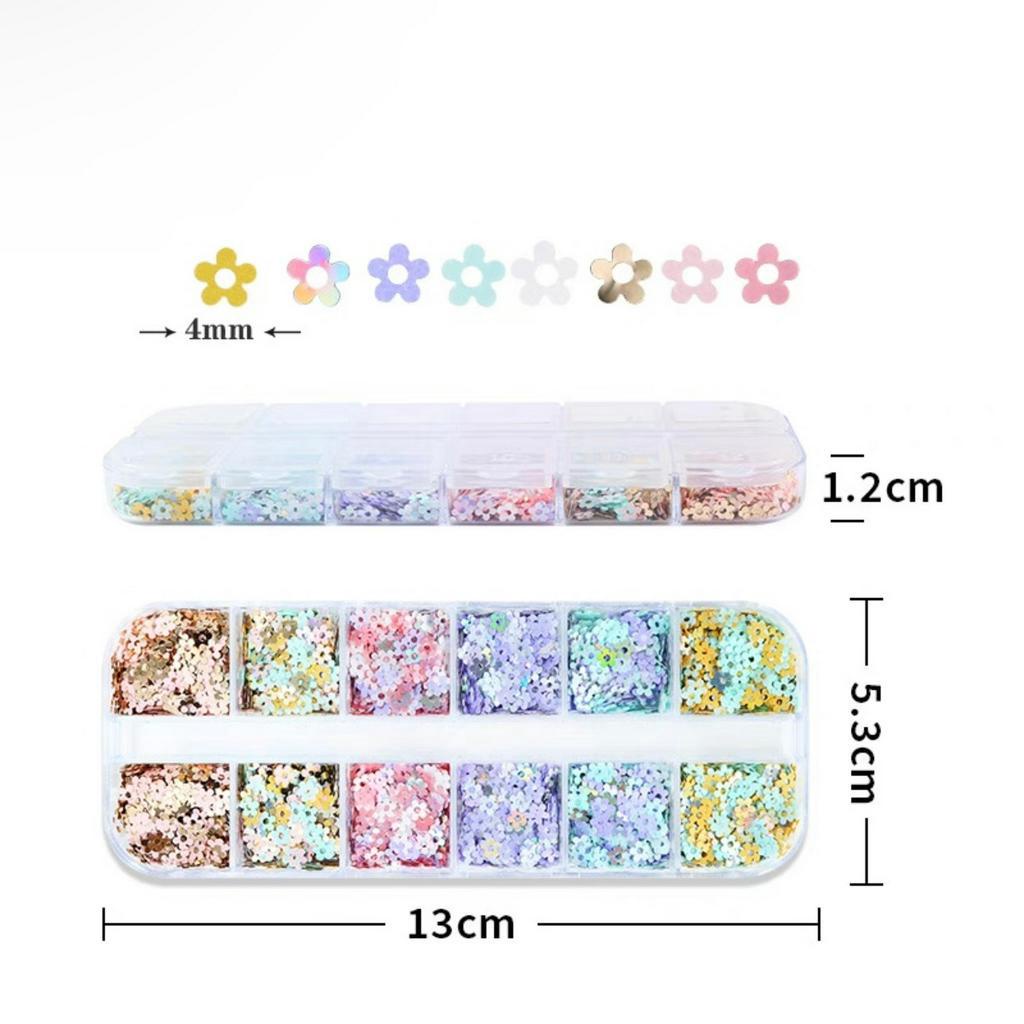 Nhũ hoa mix ẩn móng tone Hàn