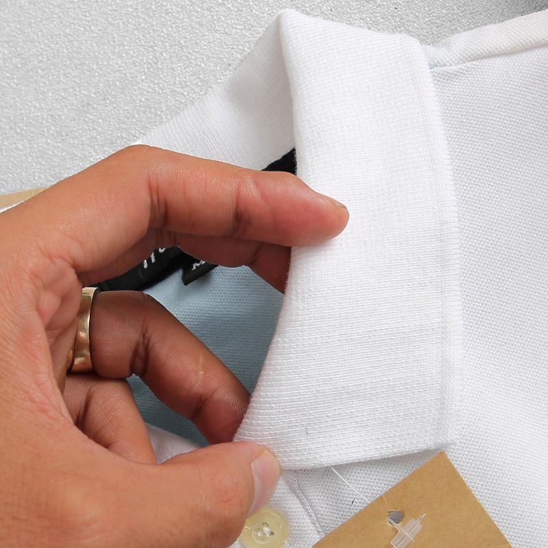 Áo thun có cổ nam thêu logo CLM03 | BigBuy360 - bigbuy360.vn