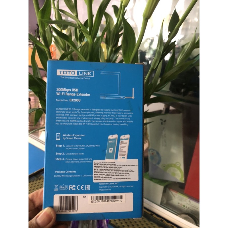 ⚡Giá Gốc⚡ Kích Sóng Wifi 300M 2 Râu TOTO LINK Cao cấp | BigBuy360 - bigbuy360.vn