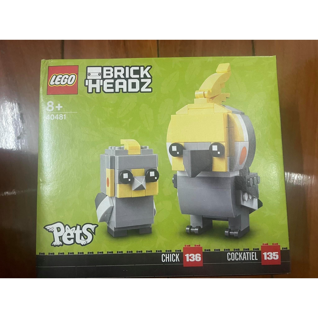 Lego 40481 Brickheadz Cockatiel & Chick