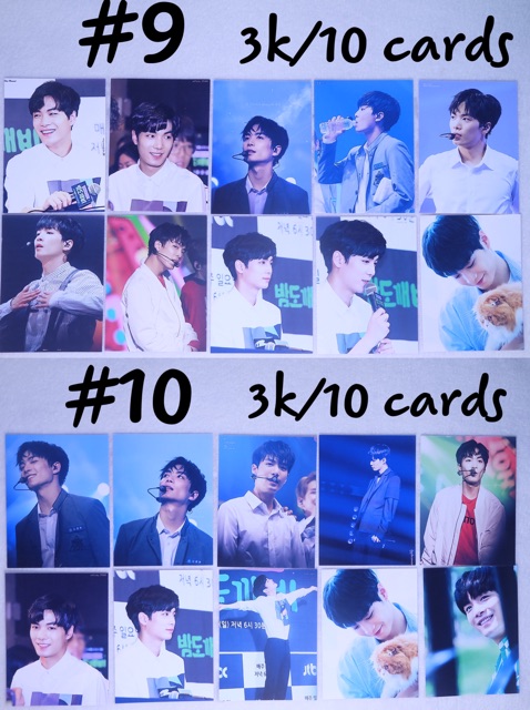 (Có sẵn) Sale set card Jonghyun