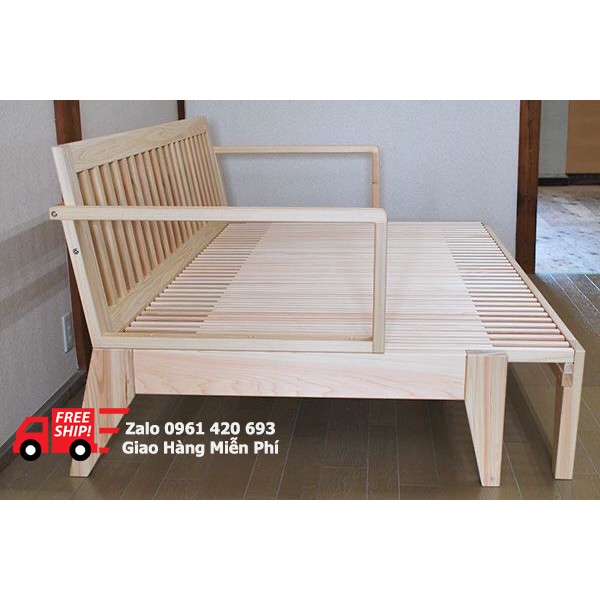 SoFa Giường Ngủ Thông Minh Gỗ Thông Nhập Khẩu