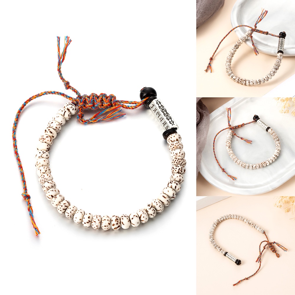 Vòng Tay Chuỗi Hạt May Mắn Phong Cách Phật Giáo