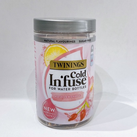 TRÀ HOA QUẢ Ủ NƯỚC LẠNH TWININGS COLD INFUSE ANH QUỐC HỘP 12 TÚI LƯỚI TAM GIÁC