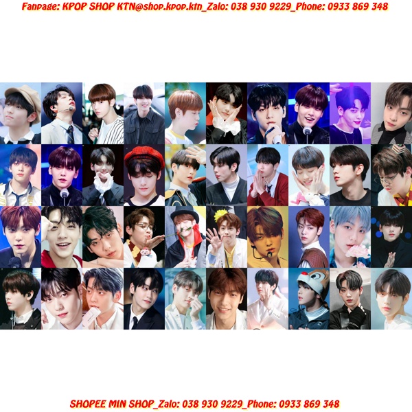 SÉT CARD BO GÓC SOOBIN TXT