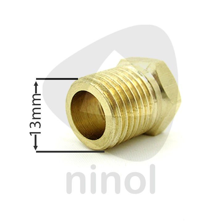 Cà rá thau ren nối ren trong x ren ngoài 9.6, 13, 17, 21, 27mm