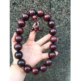CHUỖI NIỆM PHẬT GỖ MUN 25LY