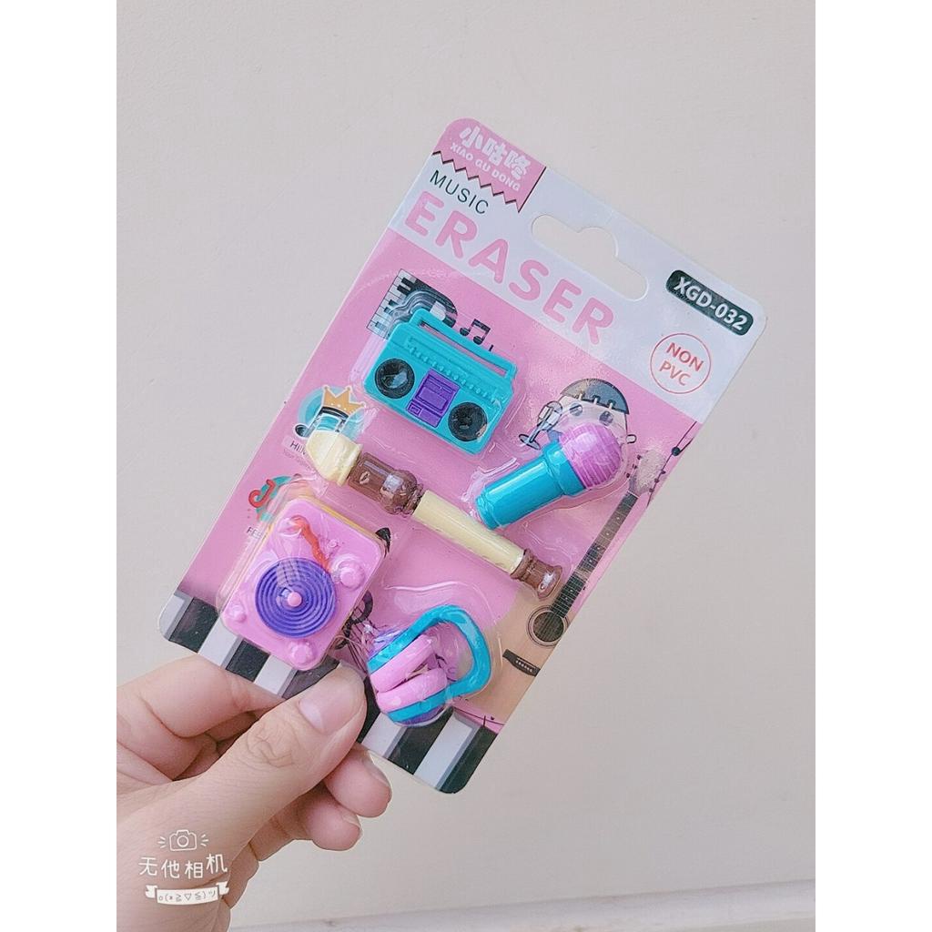Set Tẩy Chì Mô Hình Thức Ăn Ngộ Nghĩnh