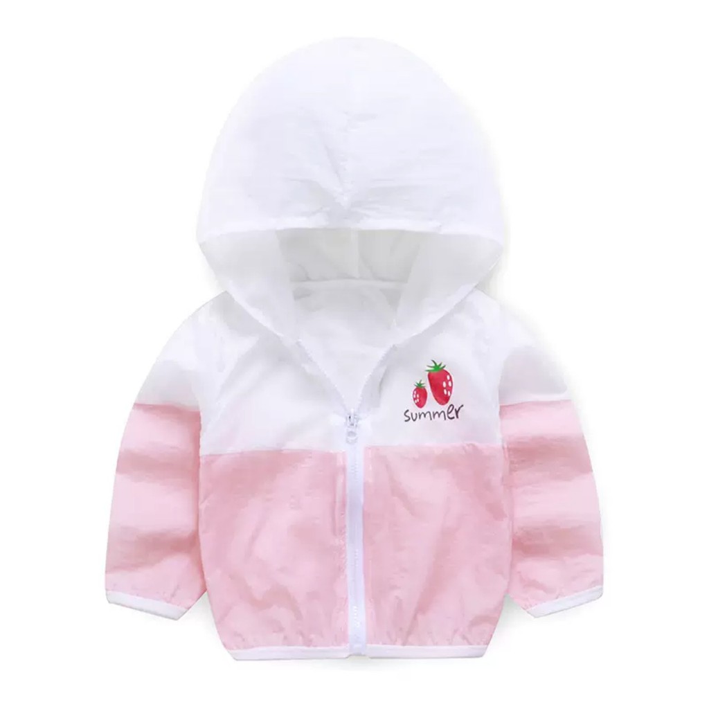Áo khoác mỏng nhẹ dâu summer CTF008 - Màu: Trắng hồng