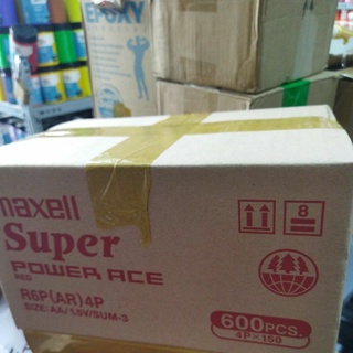 FREESHIP - 1 Thùng 15 Hộp Pin Maxell AA Chính Hãng