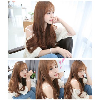 TÓC GIẢ CAO CẤP CẢ ĐẦU XOĂN NHẸ