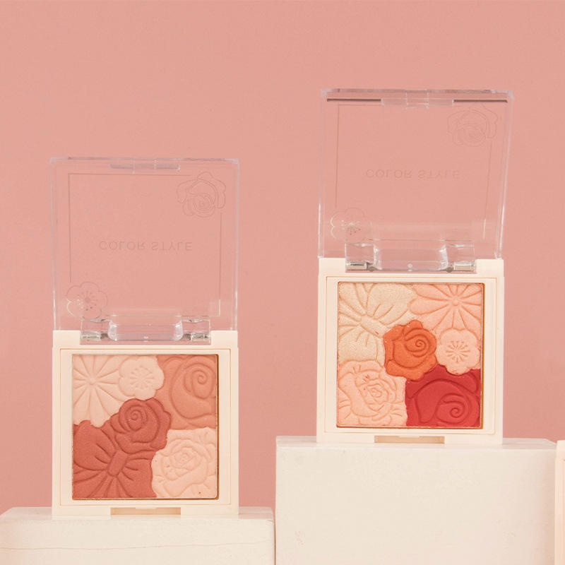 Phấn Má Hồng Chống Thấm Nước Lâu Trôi Màu Sắc Gradient