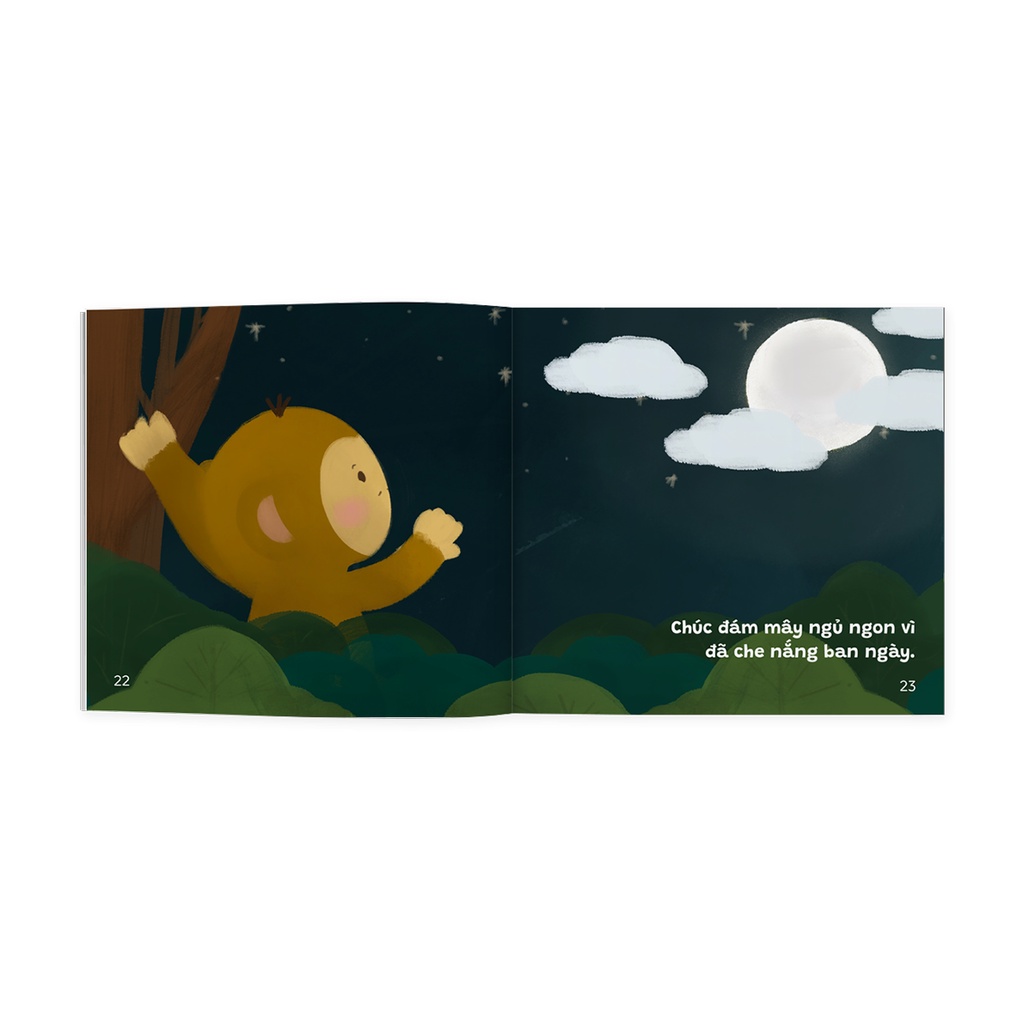 Sách Ehon Giúp Bé Dễ Đi Vào Giấc Ngủ - Rừng Ơi Ngủ Ngon