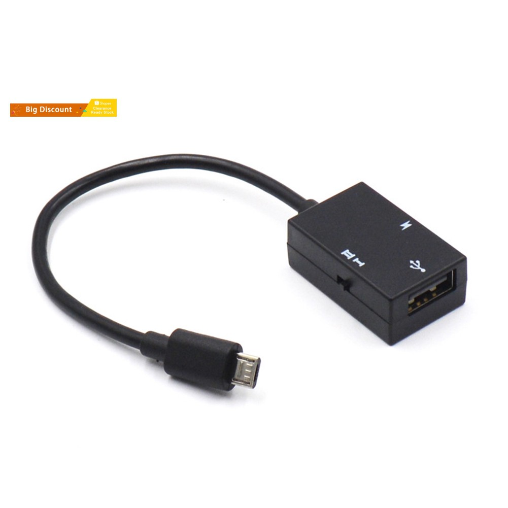 Dây cáp chuyển đổi cổng USB OTG sang Micro USB cho điện thoại , máy tính bảng , máy tính