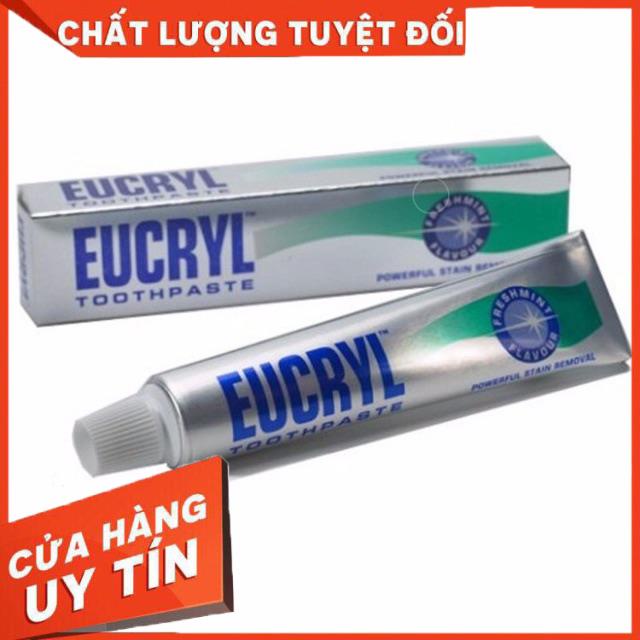 KEM ĐÁNH RĂNG LÀM TRẮNG RĂNG EUCRYL TOOTHPASTE 50ml