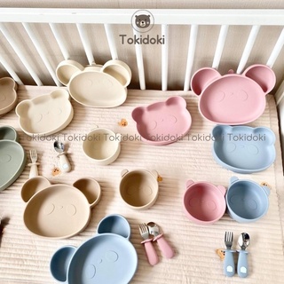 Khay Gấu Có Đế Hít Hàn Quốc Tokidoki