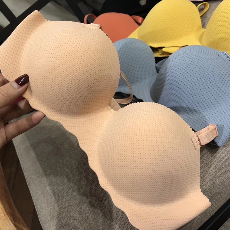 Áo Lót Nữ Nâng ngực Su thông hơi đệm bàn tay tôn vòng 1 quyến rũ KIMCHIBIKINI AL018