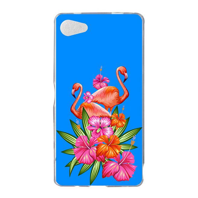 Ốp lưng silicone in họa tiết cho điện thoại Sony Xperia Z5 Compact/Z5 Mini