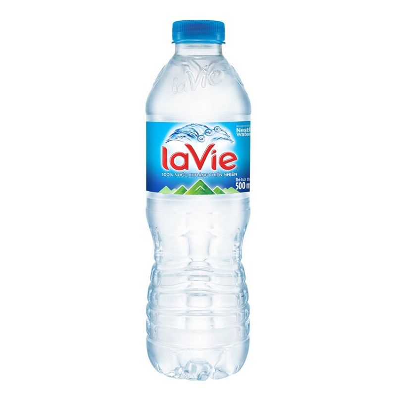THÙNG NƯỚC SUỐI LAVIE 500ML - 24 CHAI