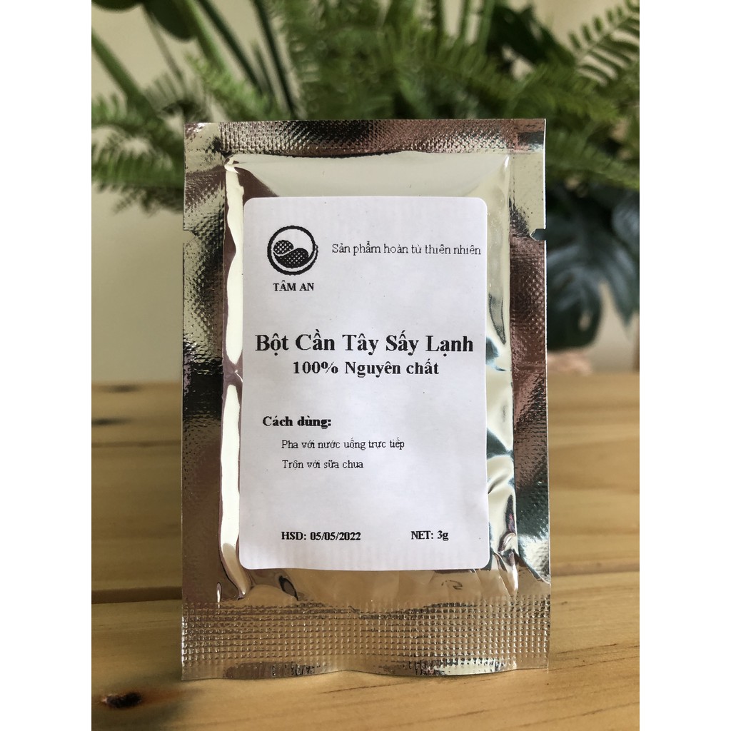 Bột cần tây sấy lạnh nguyên chất 100% (gói 3g) - Giúp giảm cân, giảm mỡ máu, mỡ nội tạng, bảo vệ tim mạch | BigBuy360 - bigbuy360.vn