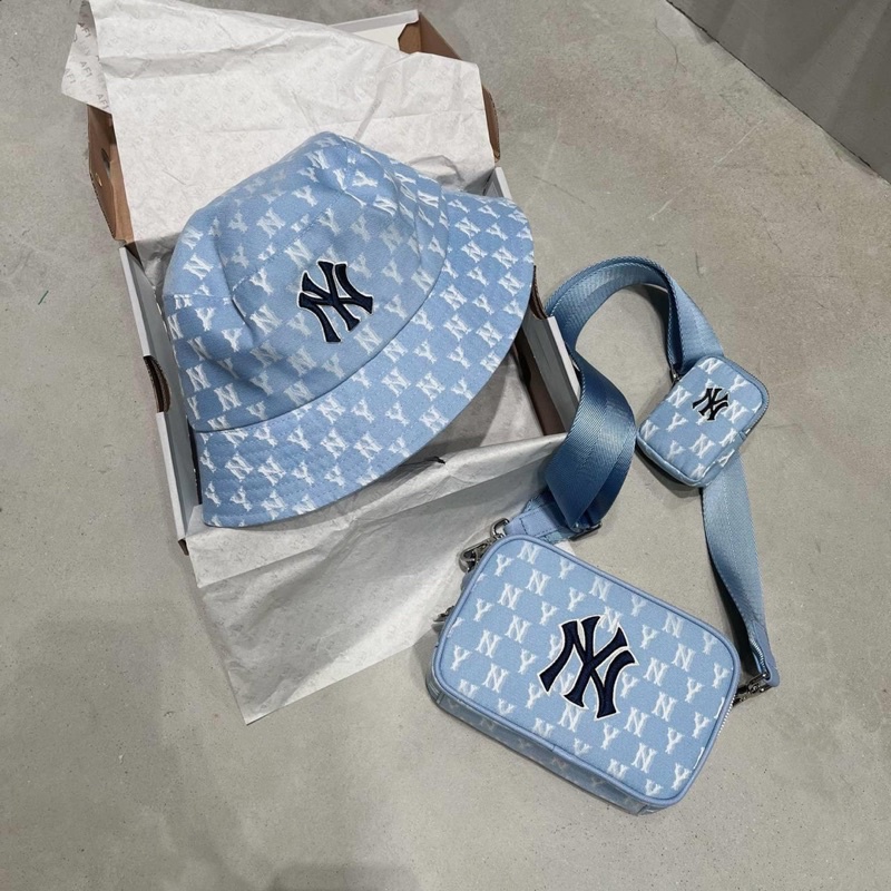 (1:1 TQXK) Mũ bucket 3 màu xanh - vàng - jean