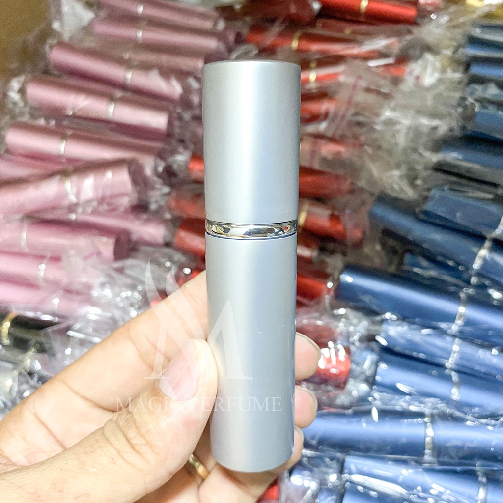 Chai lọ chiết nước hoa 10ml vỏ nhôm hai lớp, loại đẹp, kín không rò rỉ, chảy nước, dạng phun sương
