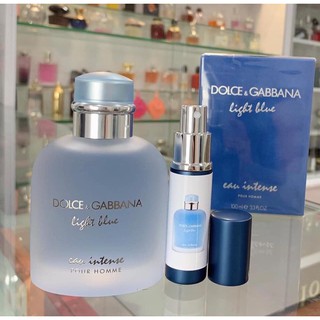 Nước Hoa Nam Dolce & Gabbana Light Blue Eau Intense Chính Hãng 10ml