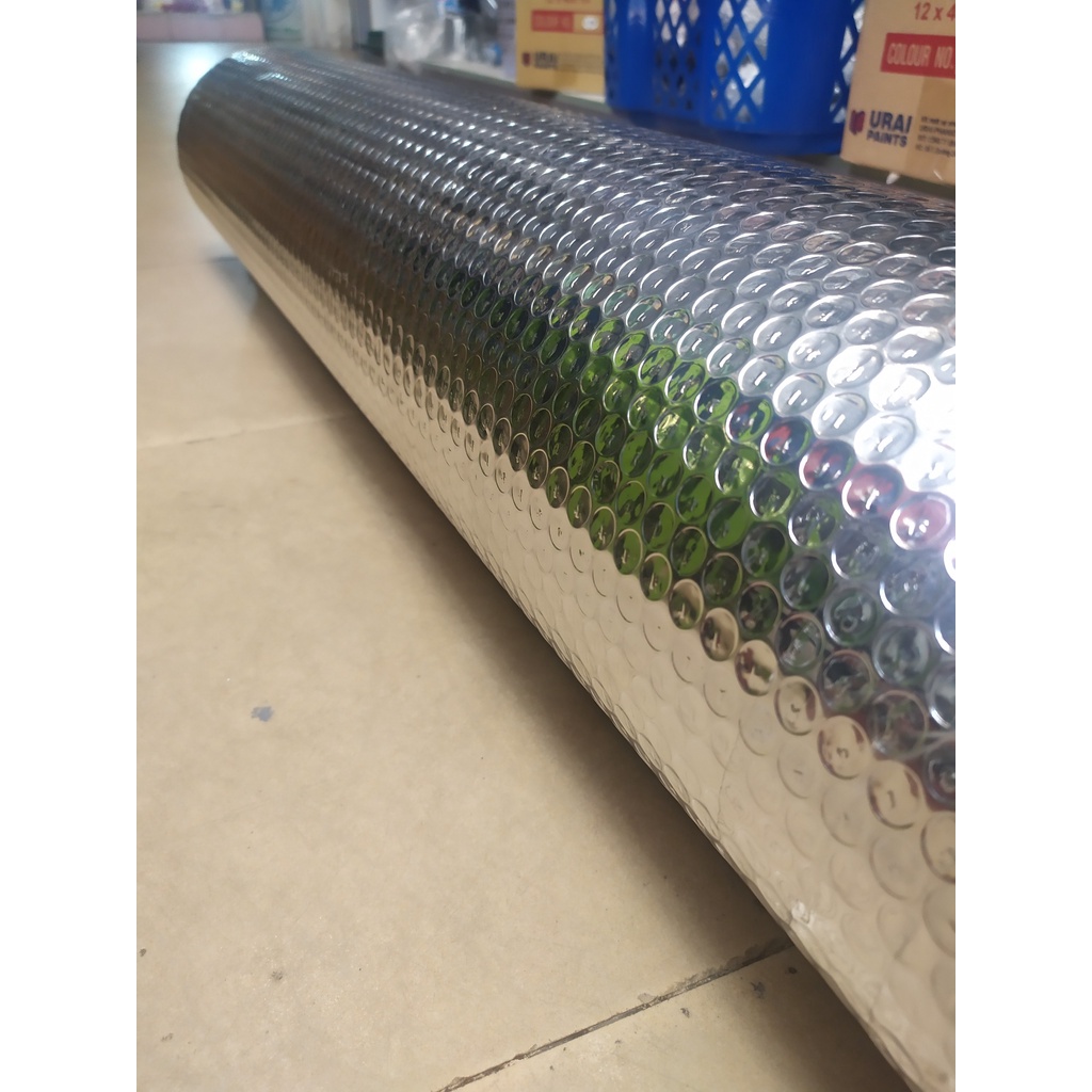 Tấm Cách Nhiệt Chống Nóng 2 Lớp Việt Nhật , Khổ 1m55, Loại 1 , Hàng Chất Lượng, Bền Cách Nhiệt Tốt, 1 Cuộn 40m