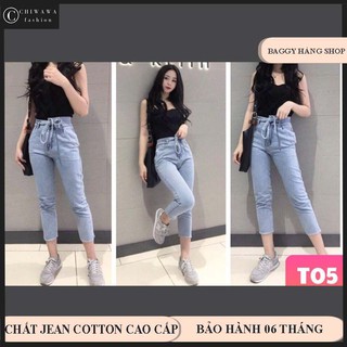 QUẦN BAGGY JEAN LƯNG THUN ĐẦY SỨC SỐNG QUYẾN RŨ BTA05 - MUA NGAY