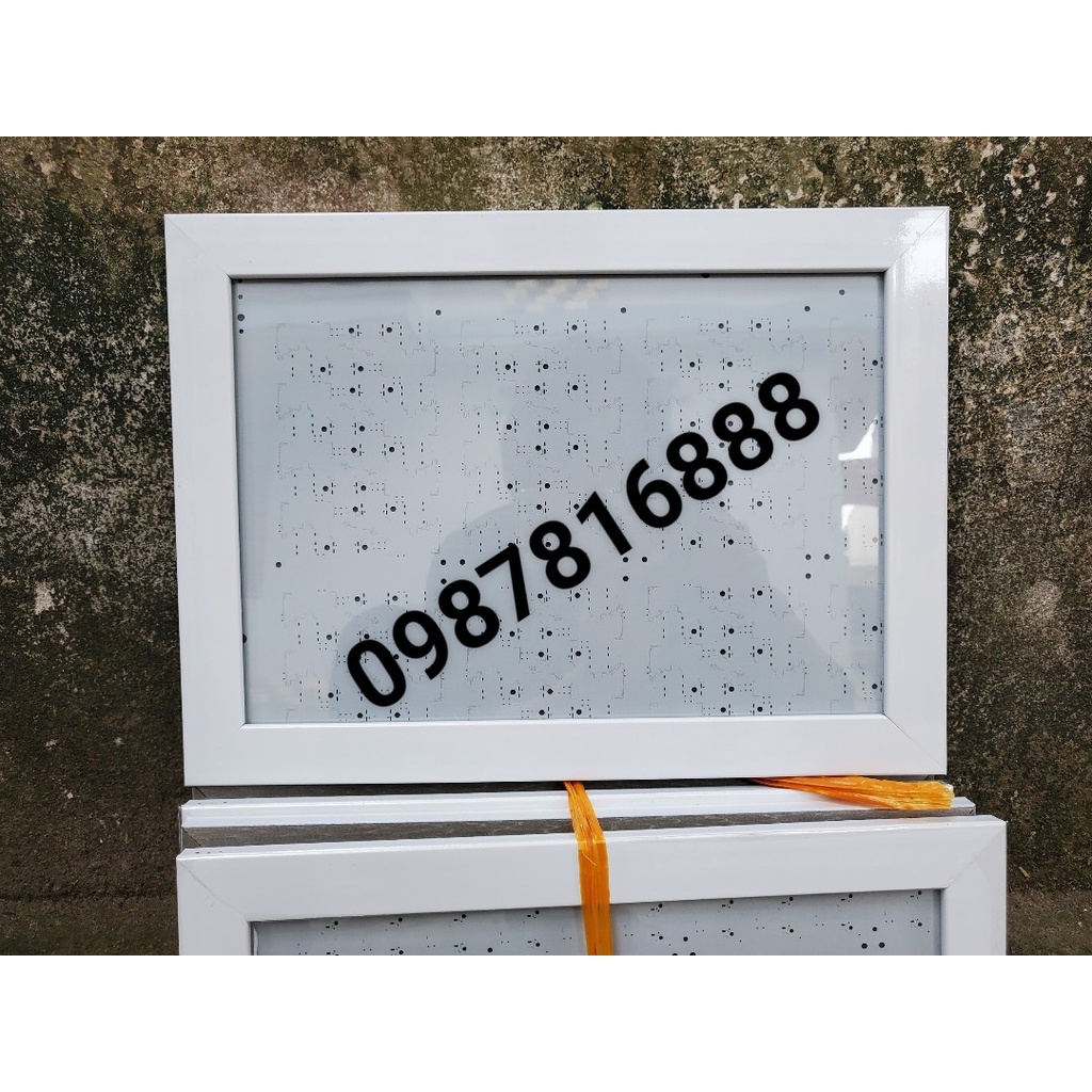 Khung hình bằng khen giấy khen a4, a3 giá rẻ tại xưởng. A4 Trắng trơn M01. Khung tranh Kim Quy