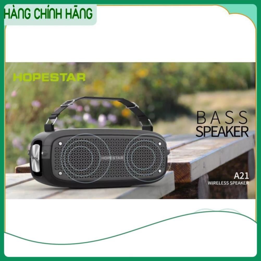 Loa Bluetooth mini Hopestar A21 Cao Cấp, Loa Chống Nước Công Suất 20W Âm Bass Siêu Trầm laptop PC