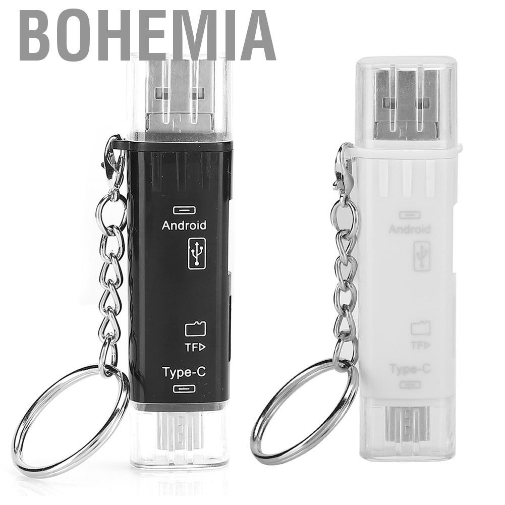 Đầu Đọc Thẻ Nhớ Usb 2.0 5 Trong 1 Phong Cách Bohemia