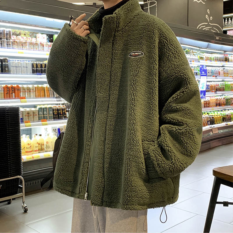 Áo Khoác Cotton Dài Tay In Họa Tiết Xinh Xắn Dễ Phối Đồ Cho Nam / Size M-2Xl | BigBuy360 - bigbuy360.vn