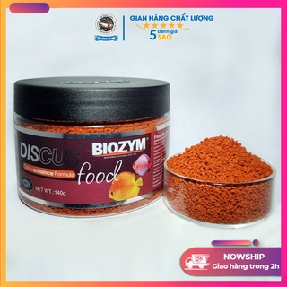 Thức ăn kích màu cho tép - cá cảnh Biozym Discus food - BD1001 (Hộp Full 140G) [Tép Xinh Aqua]